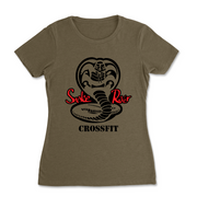 Womens 2X-Large MILITARY_GREEN T-Shirt