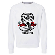 Mens 2X-Large WHITE CrewNeck