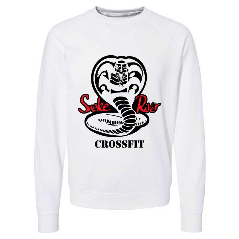 Mens 2X-Large WHITE CrewNeck