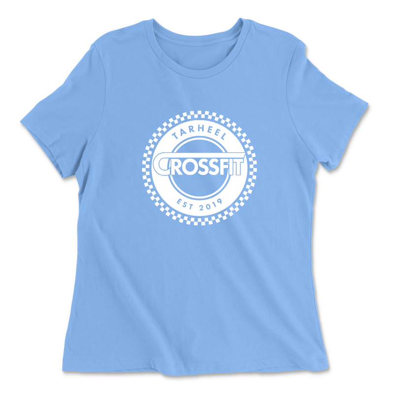 Womens 2X-Large CAROLINA_BLUE Relaxed Jersey T-Shirt