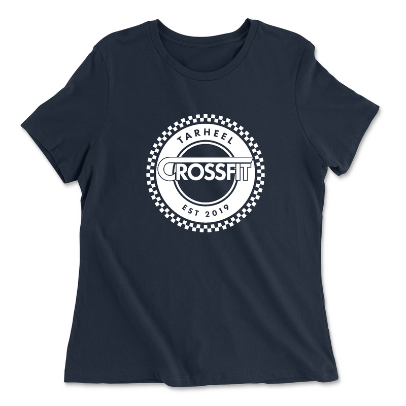 Womens 2X-Large NAVY Relaxed Jersey T-Shirt