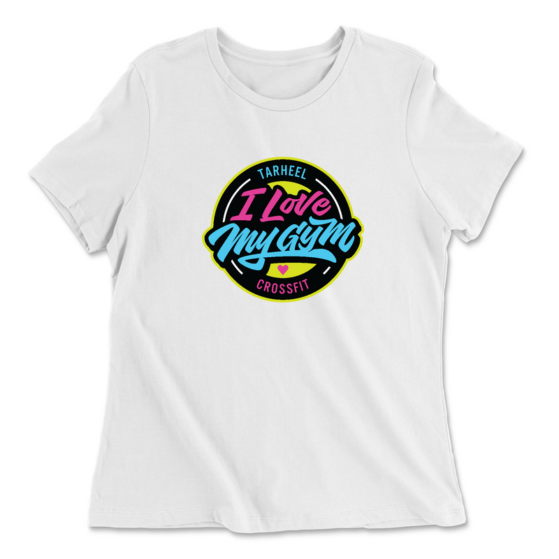 Womens 2X-Large WHITE Relaxed Jersey T-Shirt