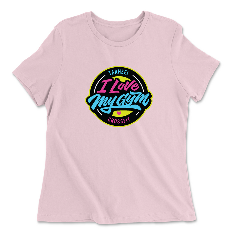 Womens 2X-Large PINK Relaxed Jersey T-Shirt