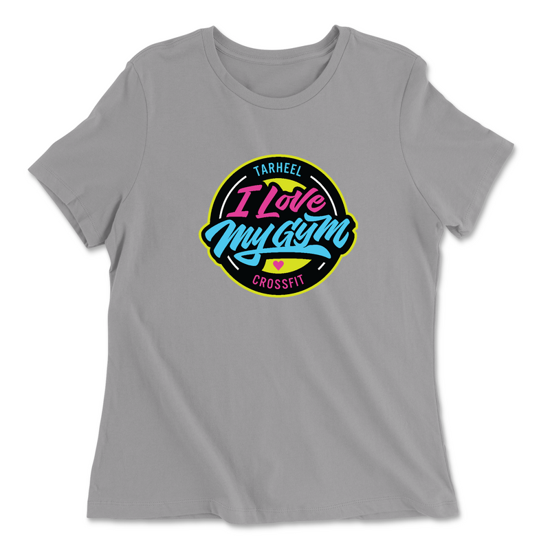 Womens 2X-Large SOLID_ATHETIC_GREY Relaxed Jersey T-Shirt