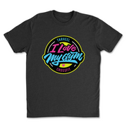 Mens 2X-Large BLACK T-Shirt