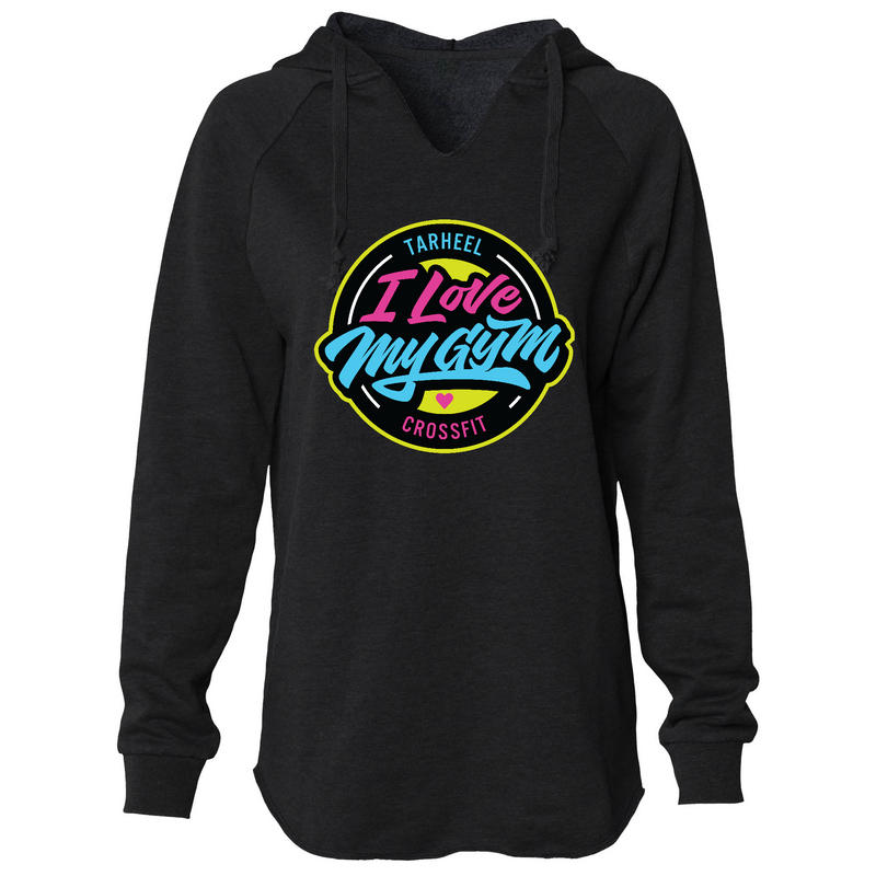 Womens 2X-Large BLACK Hoodie