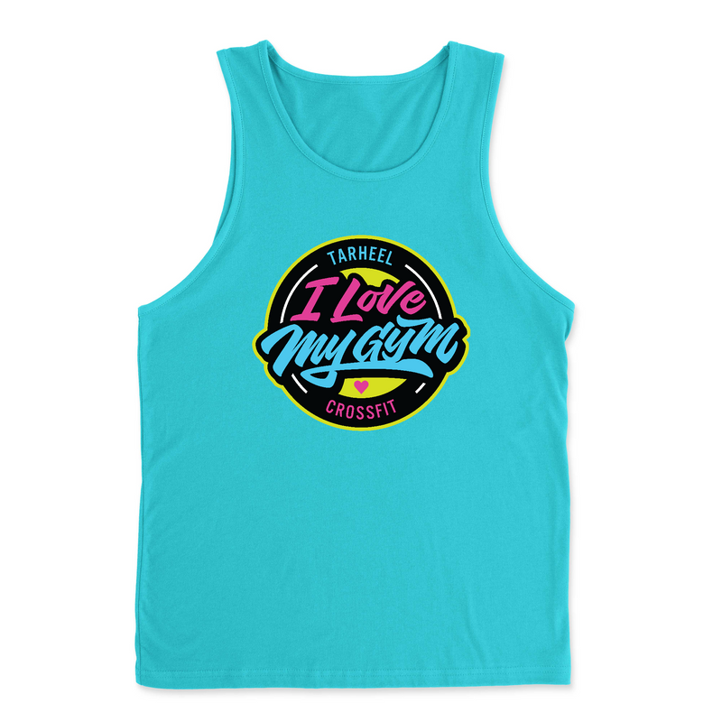 Mens 2X-Large TAHITI_BLUE Tank Top