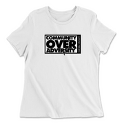 Womens 2X-Large WHITE Relaxed Jersey T-Shirt