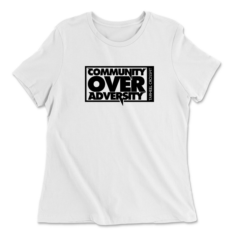 Womens 2X-Large WHITE Relaxed Jersey T-Shirt