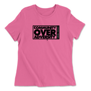 Womens 2X-Large CHARITY_PINK Relaxed Jersey T-Shirt