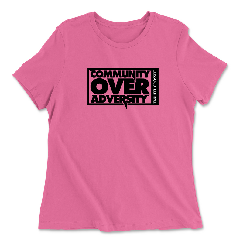 Womens 2X-Large CHARITY_PINK Relaxed Jersey T-Shirt