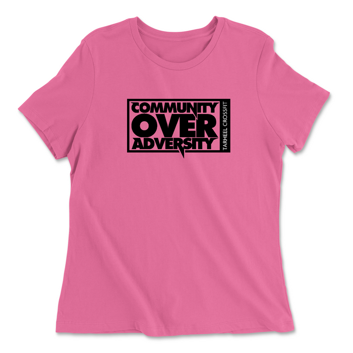 Womens 2X-Large CHARITY_PINK Relaxed Jersey T-Shirt