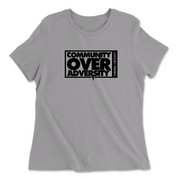 Womens 2X-Large SOLID_ATHETIC_GREY Relaxed Jersey T-Shirt