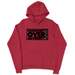 Mens 2X-Large RED Hoodie