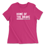 Womens 2X-Large BERRY Relaxed Jersey T-Shirt