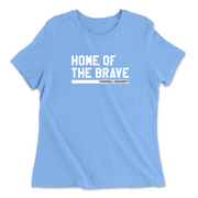 Womens 2X-Large CAROLINA_BLUE Relaxed Jersey T-Shirt