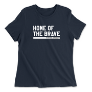 Womens 2X-Large NAVY Relaxed Jersey T-Shirt
