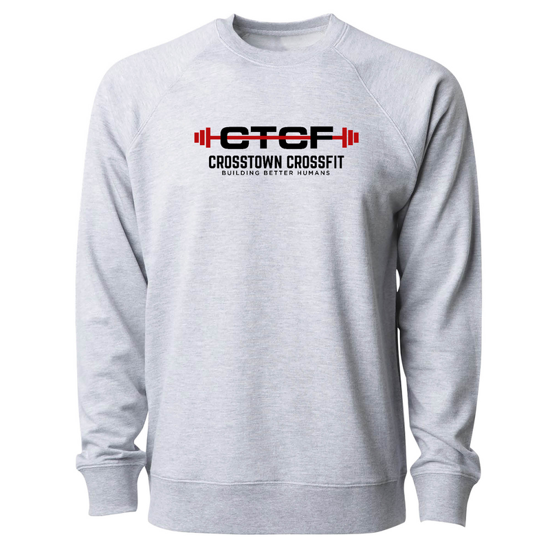 Mens 2X-Large ATHLETIC_HEATHER CrewNeck