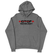 Mens 2X-Large GUNMETAL_HEATHER Hooded T-Shirt