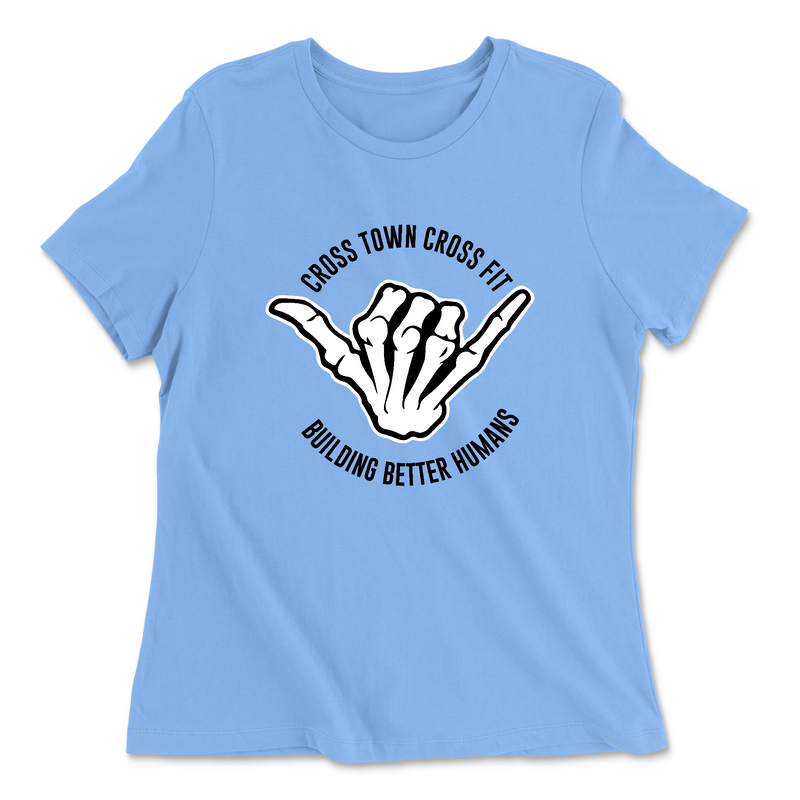 Womens 2X-Large CAROLINA_BLUE Relaxed Jersey T-Shirt