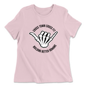 Womens 2X-Large PINK Relaxed Jersey T-Shirt