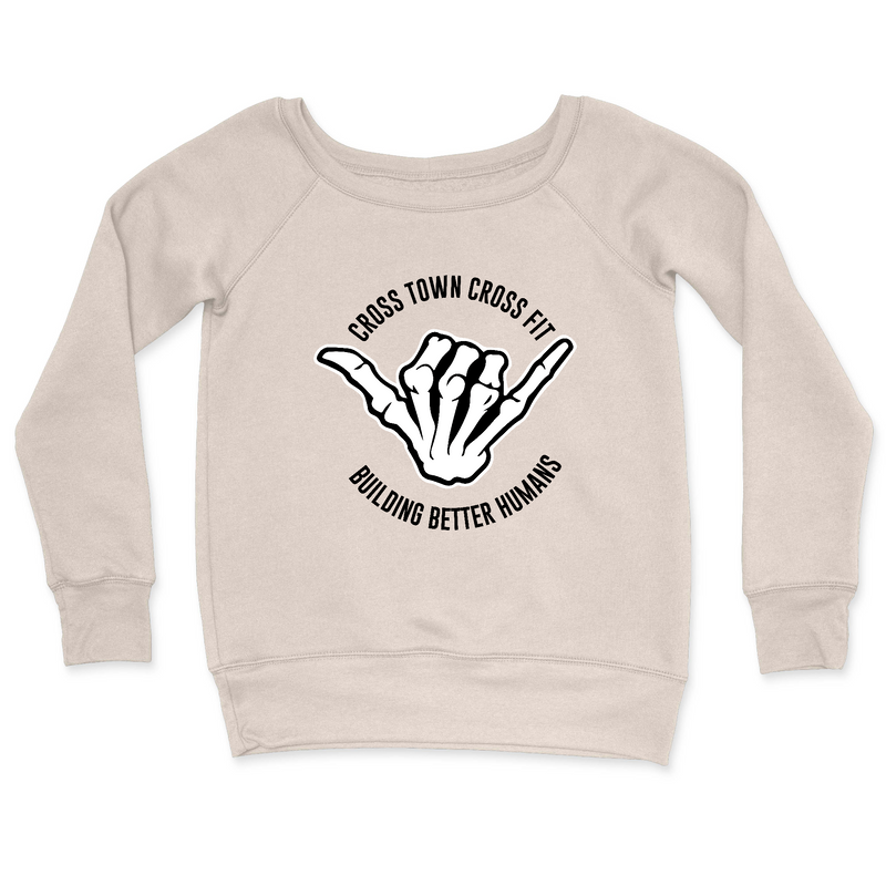 Womens 2X-Large BONE CrewNeck