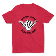 Unisex 2X-Large RED Cotton T-Shirt