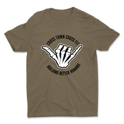 Unisex 2X-Large MILITARY_GREEN Cotton T-Shirt