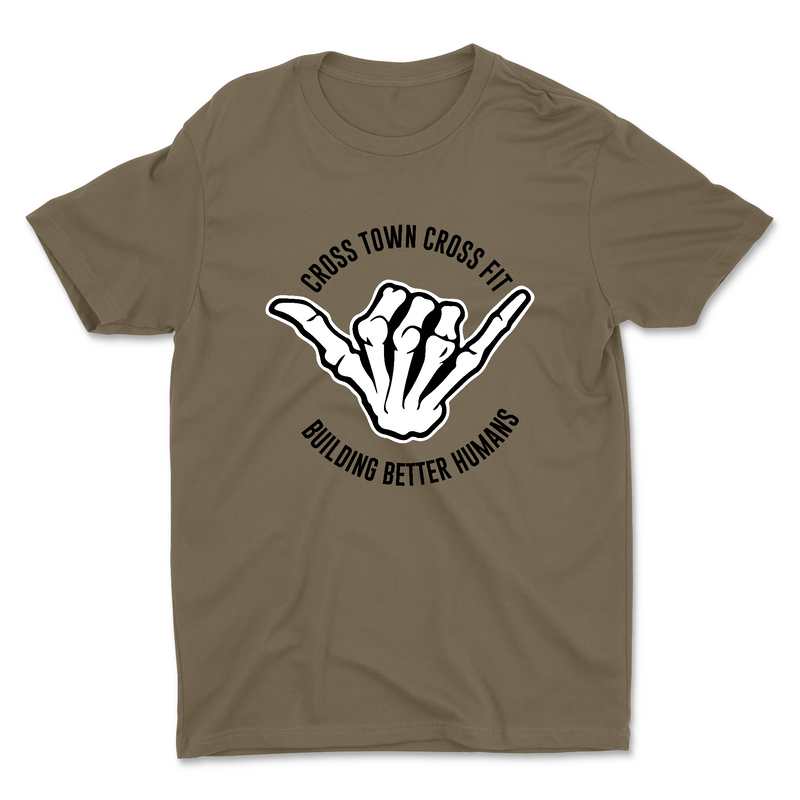 Unisex 2X-Large MILITARY_GREEN Cotton T-Shirt