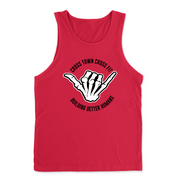 Mens 2X-Large RED Tank Top