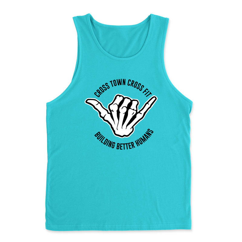 Mens 2X-Large TAHITI_BLUE Tank Top