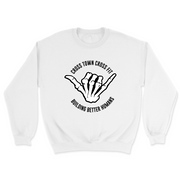 Mens 2X-Large WHITE Midweight Sweatshirt
