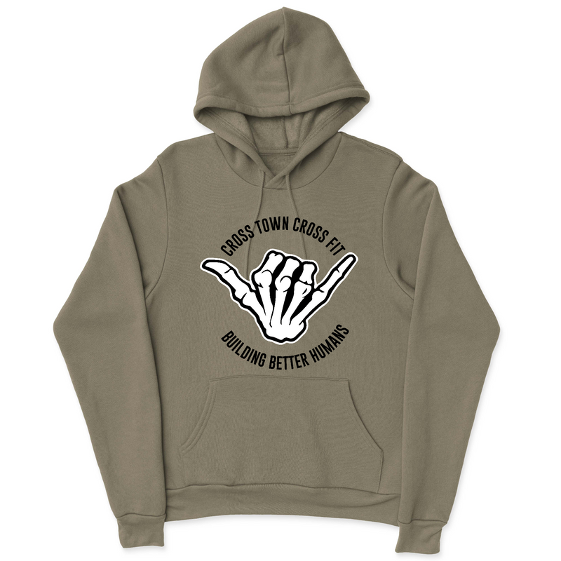 Mens 2X-Large OLIVE Hooded T-Shirt