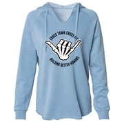 Womens 2X-Large MISTY_BLUE Hoodie