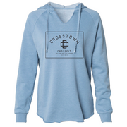 Womens 2X-Large MISTY_BLUE Hoodie