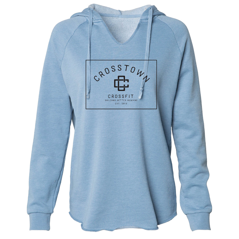 Womens 2X-Large MISTY_BLUE Hoodie