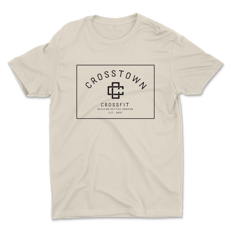 Unisex 2X-Large NATURAL Cotton T-Shirt