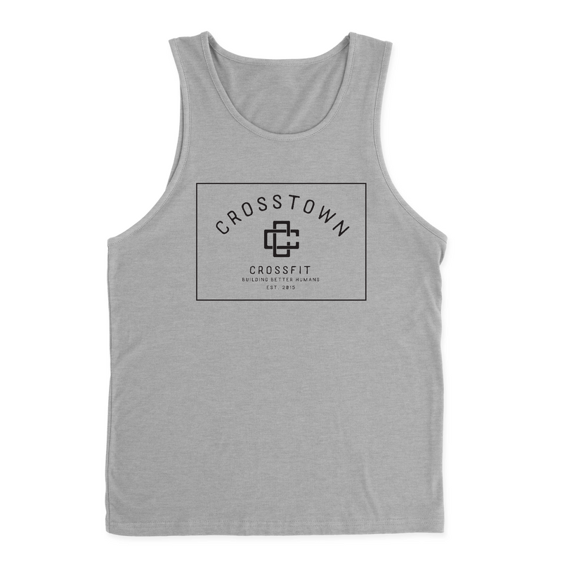 Mens 2X-Large HEATHER_GRAY Tank Top