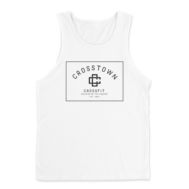 Mens 2X-Large WHITE Tank Top