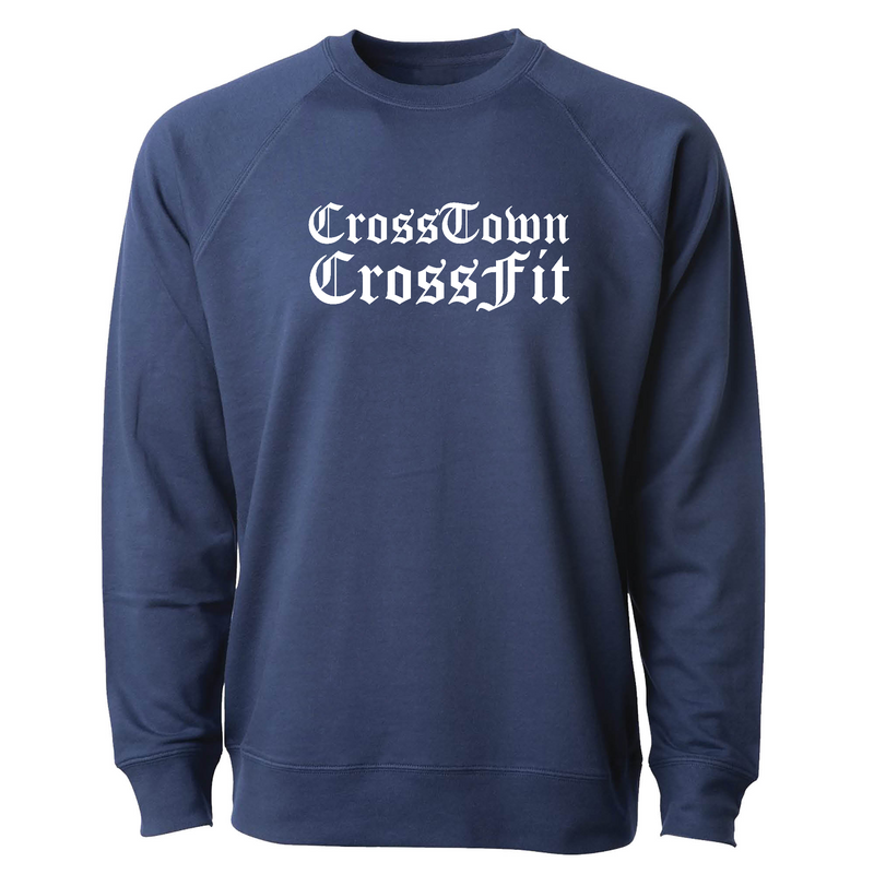 Mens 2X-Large INDIGO CrewNeck