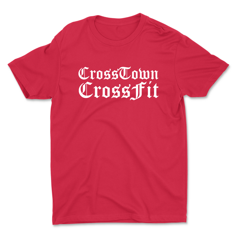Unisex 2X-Large RED Cotton T-Shirt