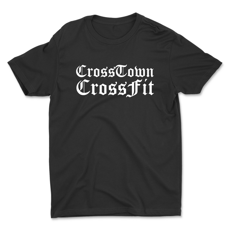 Unisex 2X-Large BLACK Cotton T-Shirt