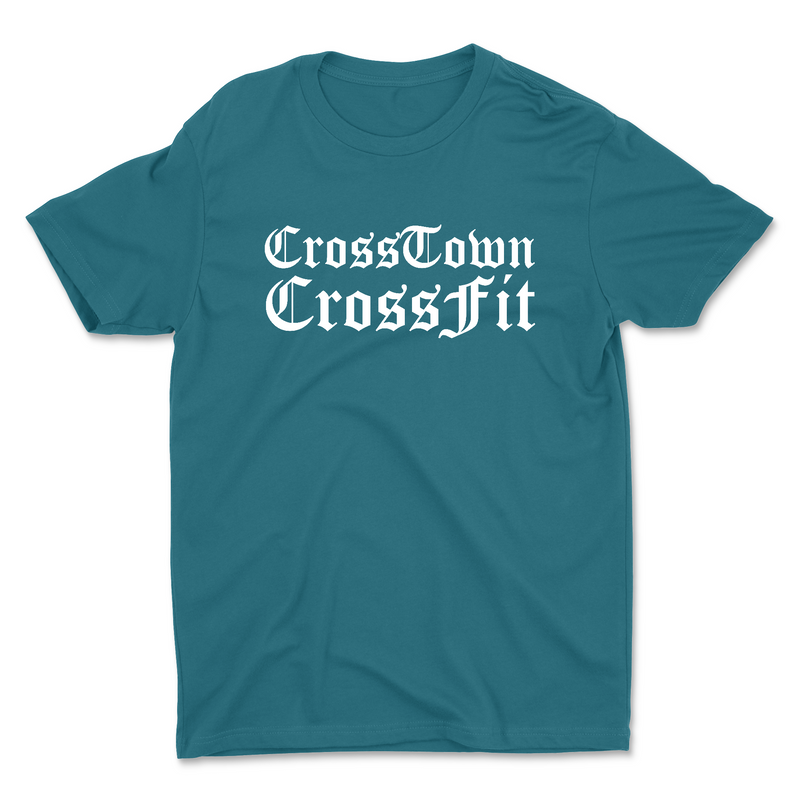 Unisex 2X-Large TEAL Cotton T-Shirt