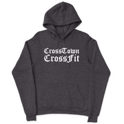 Mens 2X-Large CHARCOAL_HEATHER Hooded T-Shirt