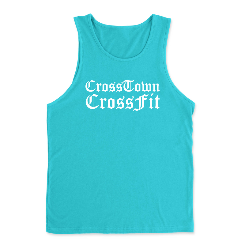 Mens 2X-Large TAHITI_BLUE Tank Top