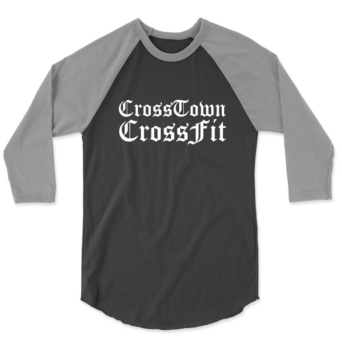 Mens 2X-Large VINTAGE_SMOKE_GRAPHITE_HEATHER 3/4 Sleeve