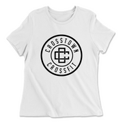 Womens 2X-Large WHITE Relaxed Jersey T-Shirt