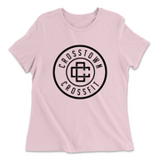 Womens 2X-Large PINK Relaxed Jersey T-Shirt