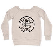 Womens 2X-Large BONE CrewNeck