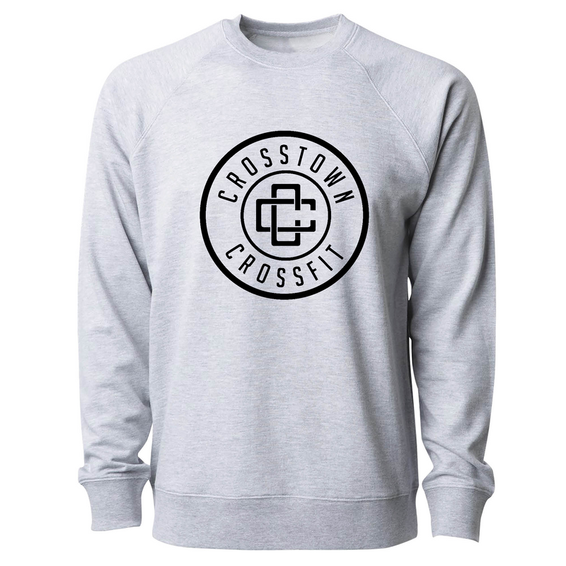 Mens 2X-Large ATHLETIC_HEATHER CrewNeck